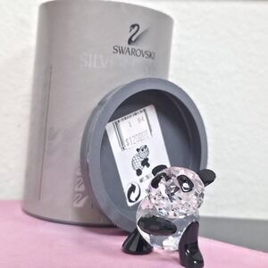 SWAROVSKI Figurine Mother Bear Panda (181080) W/ Box 195